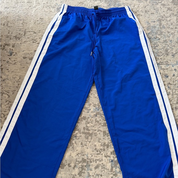 wild fable Pants - Wild Fable Blue Nylon Tracksuit Pants